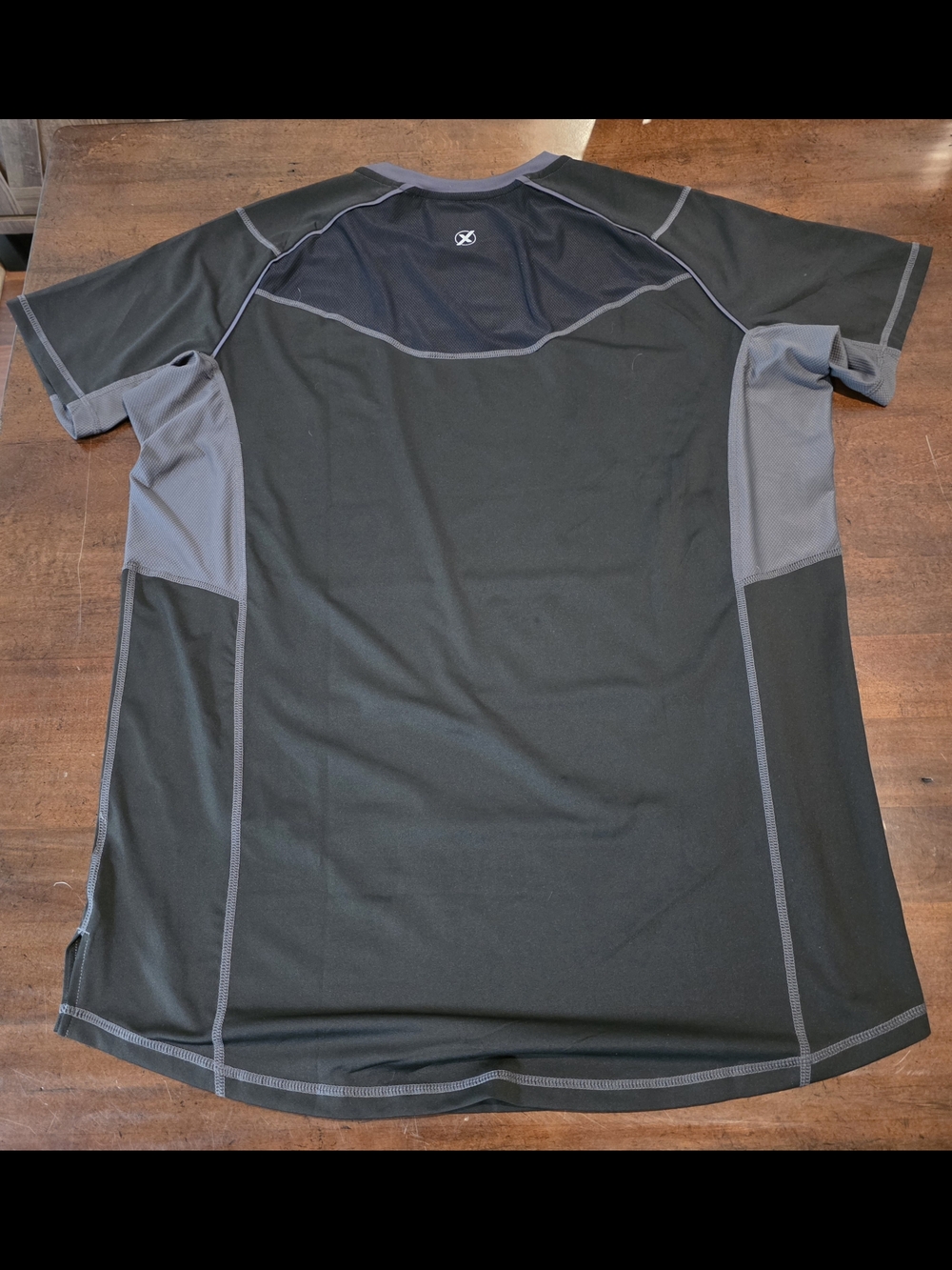 Batman Black and Gray Short Sleeve Athletic Tee - Picture 3 of 4